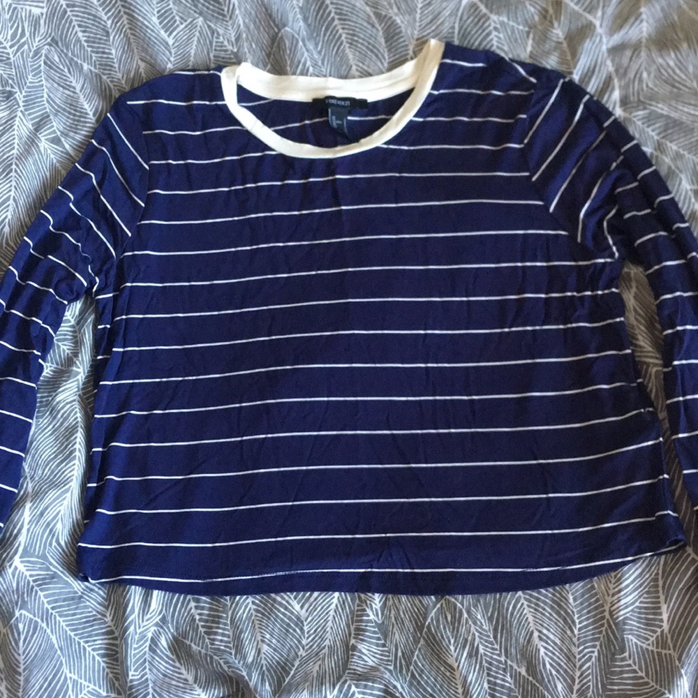 Stripe Crop Top